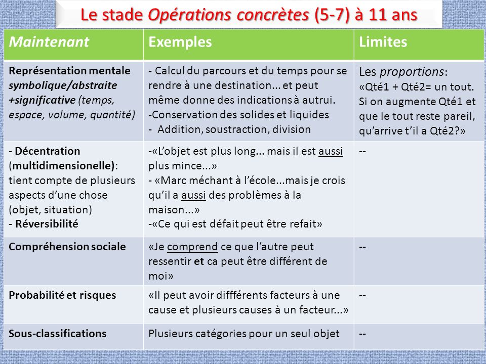 Le d veloppement cognitif ppt t l charger